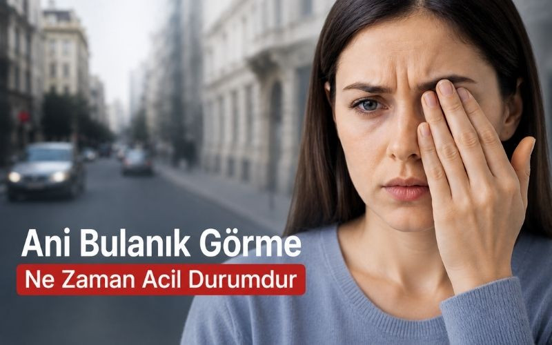 Ani Bulanık Görme Ne Zaman Acil Durumdur ve Altında Yatan Nedenler Nelerdir? (Kapsamlı Klinik Rehber)
