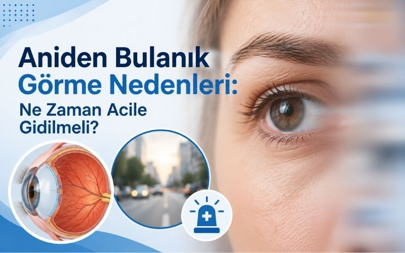Aniden Bulanık Görme Nedenleri: Ne Zaman Acile Gidilmeli?