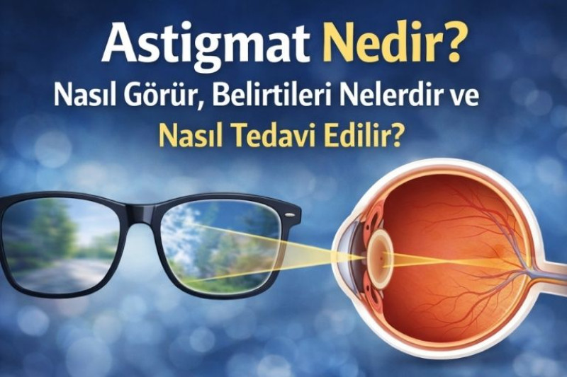 Astigmat Nedir? Nasıl Görür, Belirtileri Nelerdir ve Nasıl Tedavi Edilir?