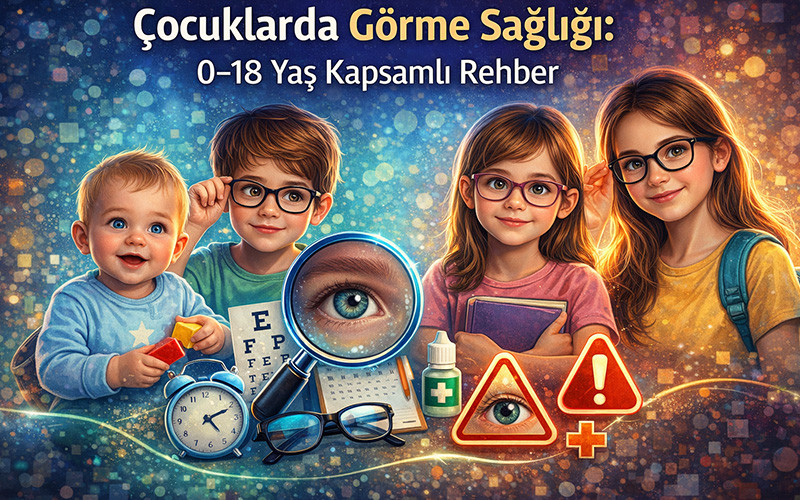 Çocuklarda Görme Sağlığı: 0-18 Yaş Göz Muayenesi Rehberi