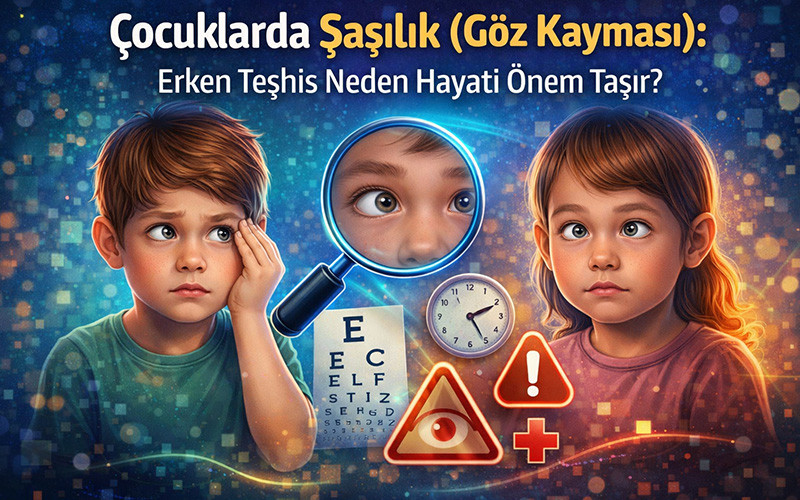 Çocuklarda Şaşılık (Göz Kayması): Erken Teşhis Neden Hayati Önem Taşır?