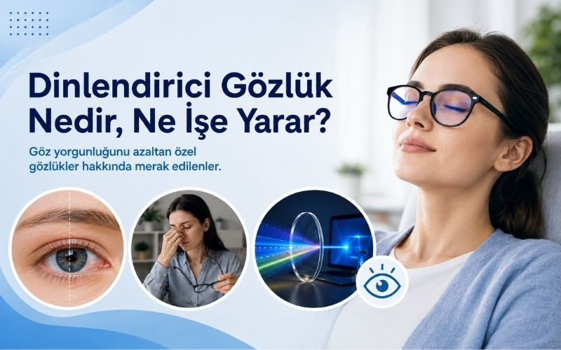 Dinlendirici Gözlük Nedir, Ne İşe Yarar?