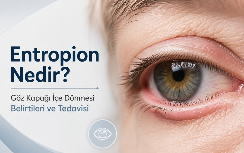 Entropion Nedir? Göz Kapağı İçe Dönmesi Belirtileri ve Tedavisi