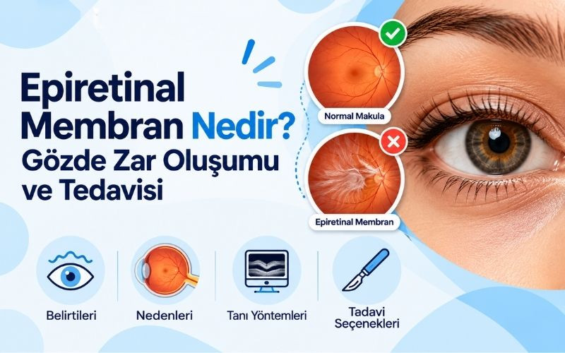 Epiretinal Membran Nedir? Belirtileri, Nedenleri ve Ameliyatı