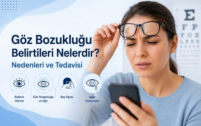 Göz Bozukluğu Belirtileri, Nedenleri ve Tedavi Yöntemleri
