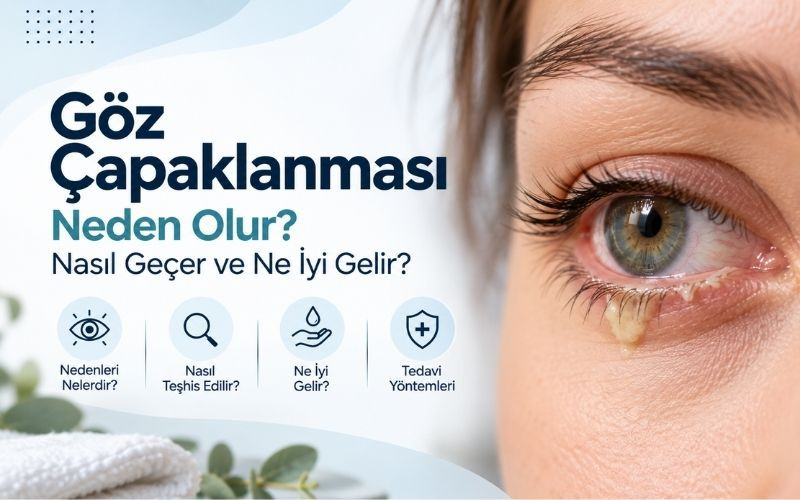 Göz çapaklanması neden olur? Nasıl geçer ve ne iyi gelir?