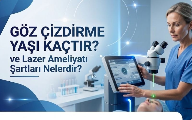 Göz Çizdirme Yaşı Kaçtır ve Lazer Ameliyatı Şartları Nelerdir?