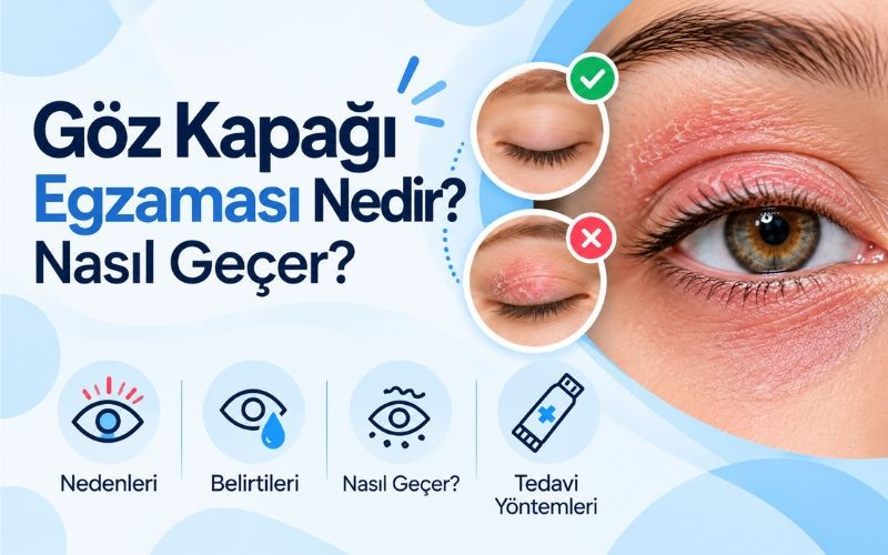 Göz Kapağı Egzaması Nedir? Neden Olur, Nasıl Geçer?