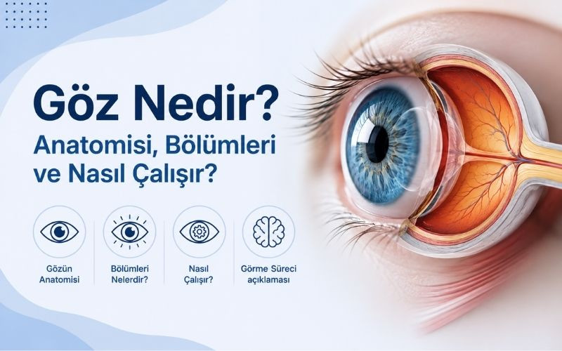 Göz Nedir? Anatomisi, Bölümleri ve Nasıl Çalışır?