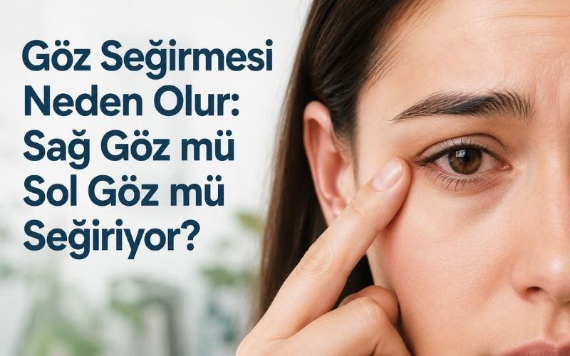 Göz Seğirmesi Neden Olur: Sağ Göz mü Sol Göz mü Seğiriyor?