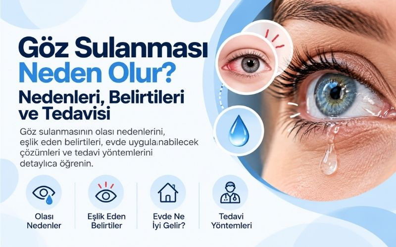 Göz sulanması neden olur? Nedenleri, belirtileri ve tedavisi