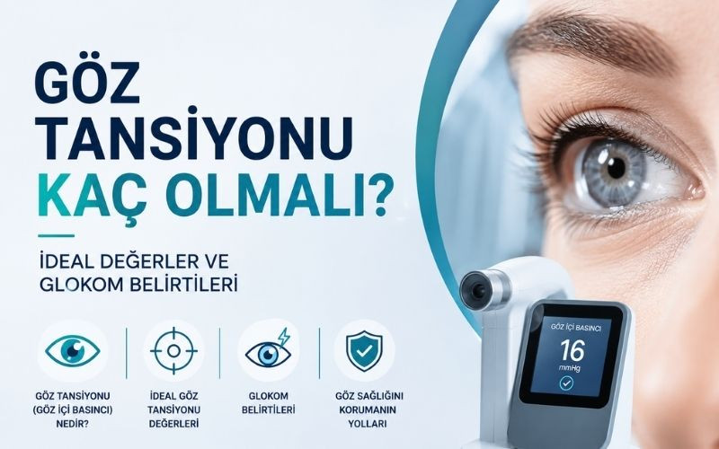 Göz Tansiyonu Kaç Olmalı? İdeal Değerler ve Glokom Belirtileri