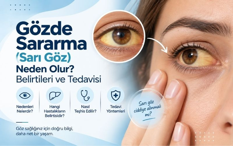 Gözde sararma (sarı göz) neden olur, nasıl geçer?