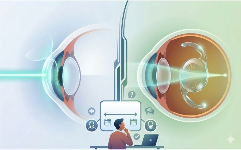 Gözlükten Kurtulma Yolları: Lazer mi, Akıllı Lens mi?