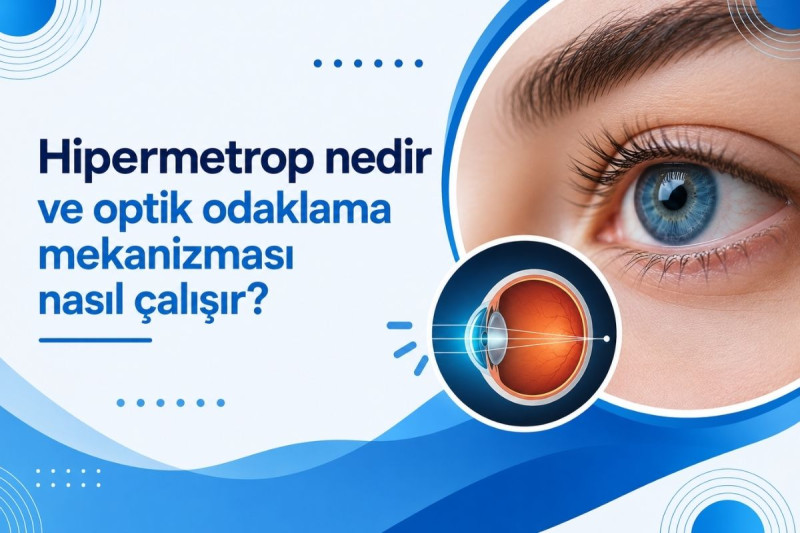 Hipermetrop nedir ve optik odaklama mekanizması nasıl çalışır?