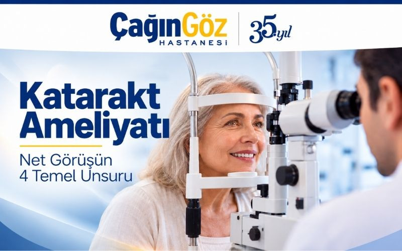 Katarakt Ameliyatında Başarı Tesadüf Değildir: Net Görüşe Giden 4 Adım