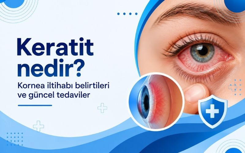 Keratit nedir? Kornea iltihabı belirtileri ve güncel tedaviler