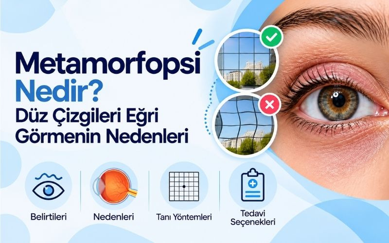 Metamorfopsi Nedir? Düz Çizgileri Eğri Görmenin Nedenleri