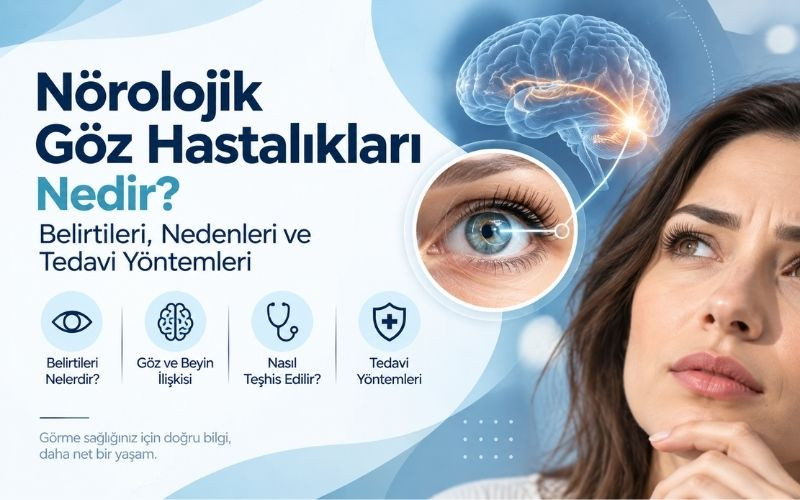 Nörolojik göz hastalıkları nedir? Belirtileri ve tedavisi