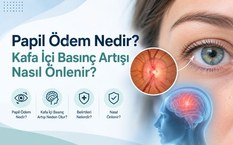 Papil ödem nedir ve kafa içi basınç artışı nasıl önlenir?