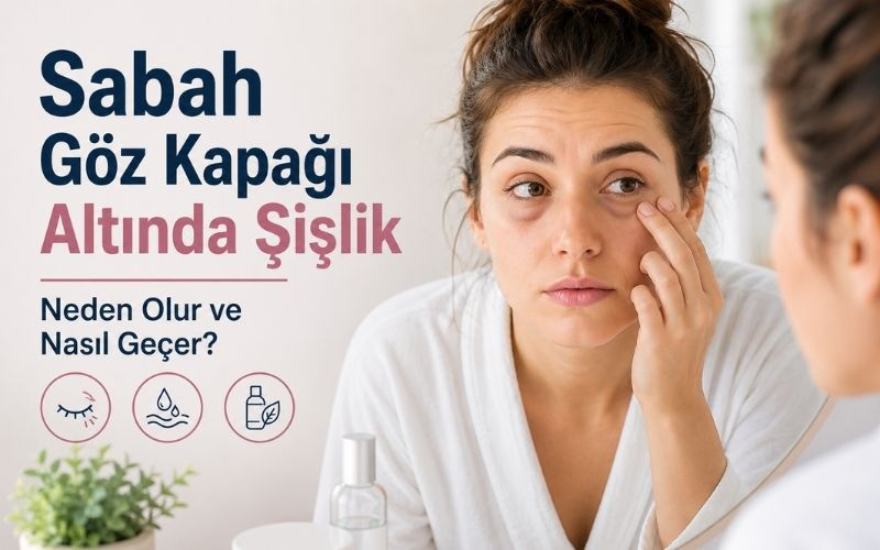 Sabah Göz Kapağı Altında Şişlik Neden Olur ve Nasıl Geçer?