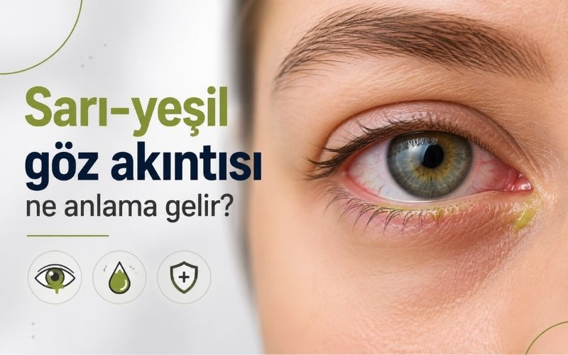 Sarı-yeşil göz akıntısı ne anlama gelir ve nasıl geçer?